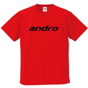 andro 歐系高品質進口桌球服 No302057 紅 